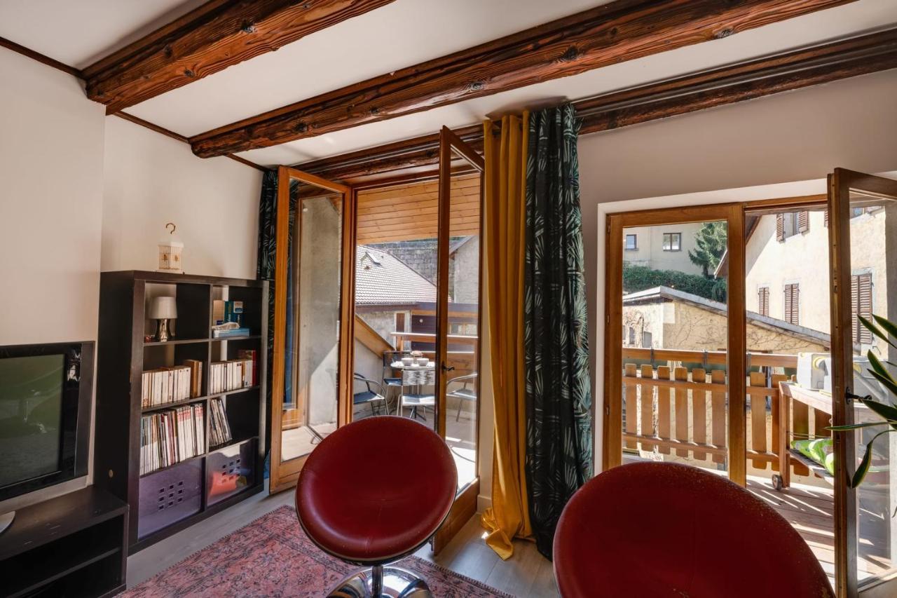Le Balcon Du Chateau - Aprtement 75 Square Meter In The Annecy Center מראה חיצוני תמונה