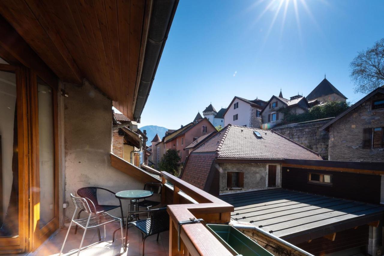 Le Balcon Du Chateau - Aprtement 75 Square Meter In The Annecy Center מראה חיצוני תמונה