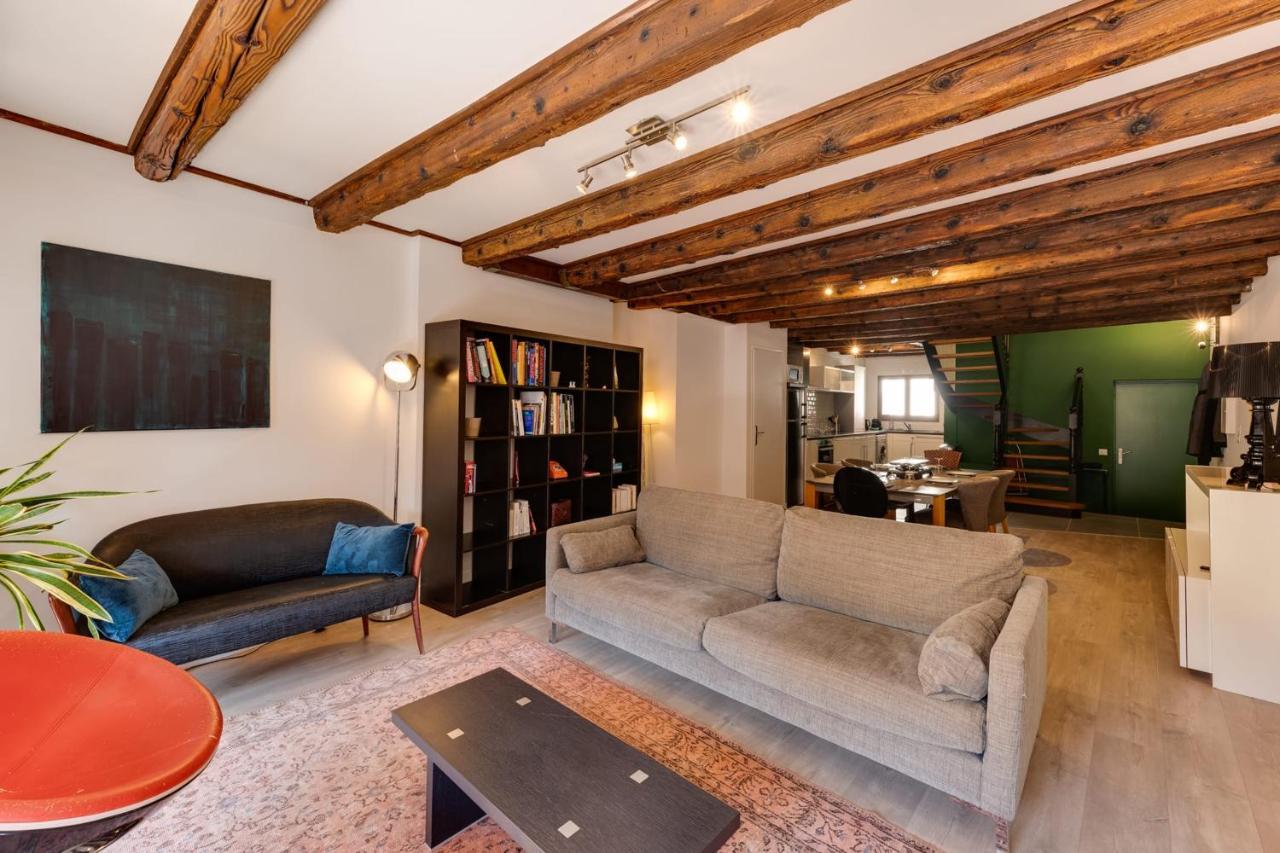 Le Balcon Du Chateau - Aprtement 75 Square Meter In The Annecy Center מראה חיצוני תמונה