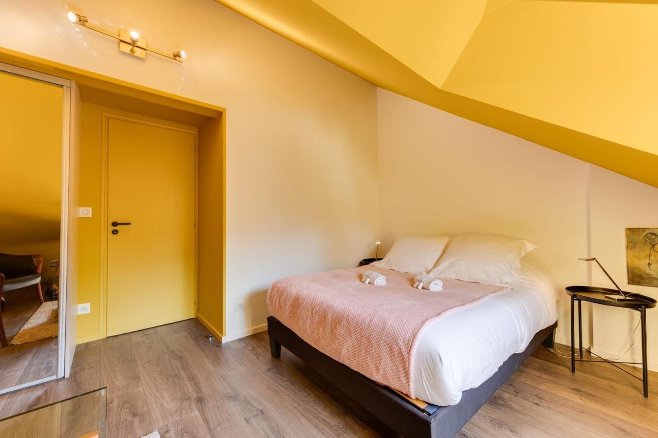 Le Balcon Du Chateau - Aprtement 75 Square Meter In The Annecy Center מראה חיצוני תמונה